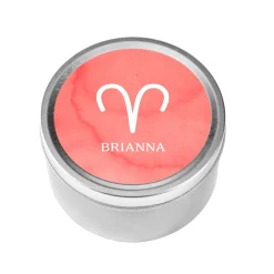 Zodiac Sign Canister Candle
