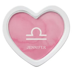 Zodiac Sign Heart Keepsake Box