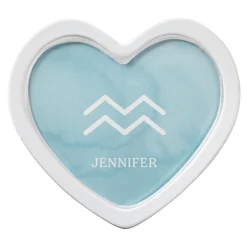 Zodiac Sign Heart Keepsake Box