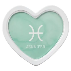 Zodiac Sign Heart Keepsake Box