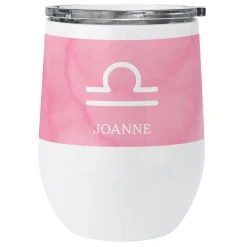Zodiac Sign Insulated Wine Tumbler
