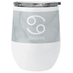 Zodiac Sign Insulated Wine Tumbler