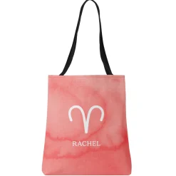 Zodiac Sign Tote Bag