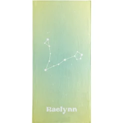 Zodiac Stars Beach Towel