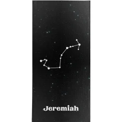 Zodiac Stars Beach Towel