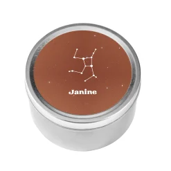 Zodiac Stars Canister Candle