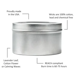Zodiac Stars Canister Candle