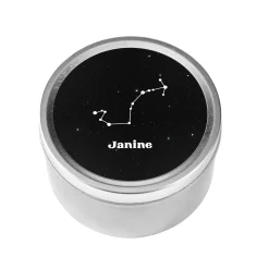 Zodiac Stars Canister Candle