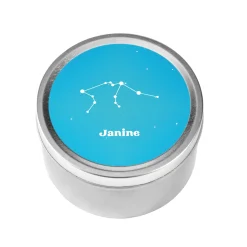 Zodiac Stars Canister Candle