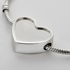 Zodiac Stars Heart Charm Bracelet