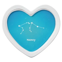 Zodiac Stars Heart Keepsake Box