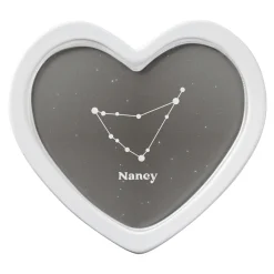 Zodiac Stars Heart Keepsake Box