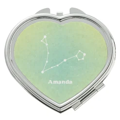 Zodiac Stars Heart Mirror