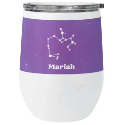 Zodiac Stars Insulated Wine Tumbler