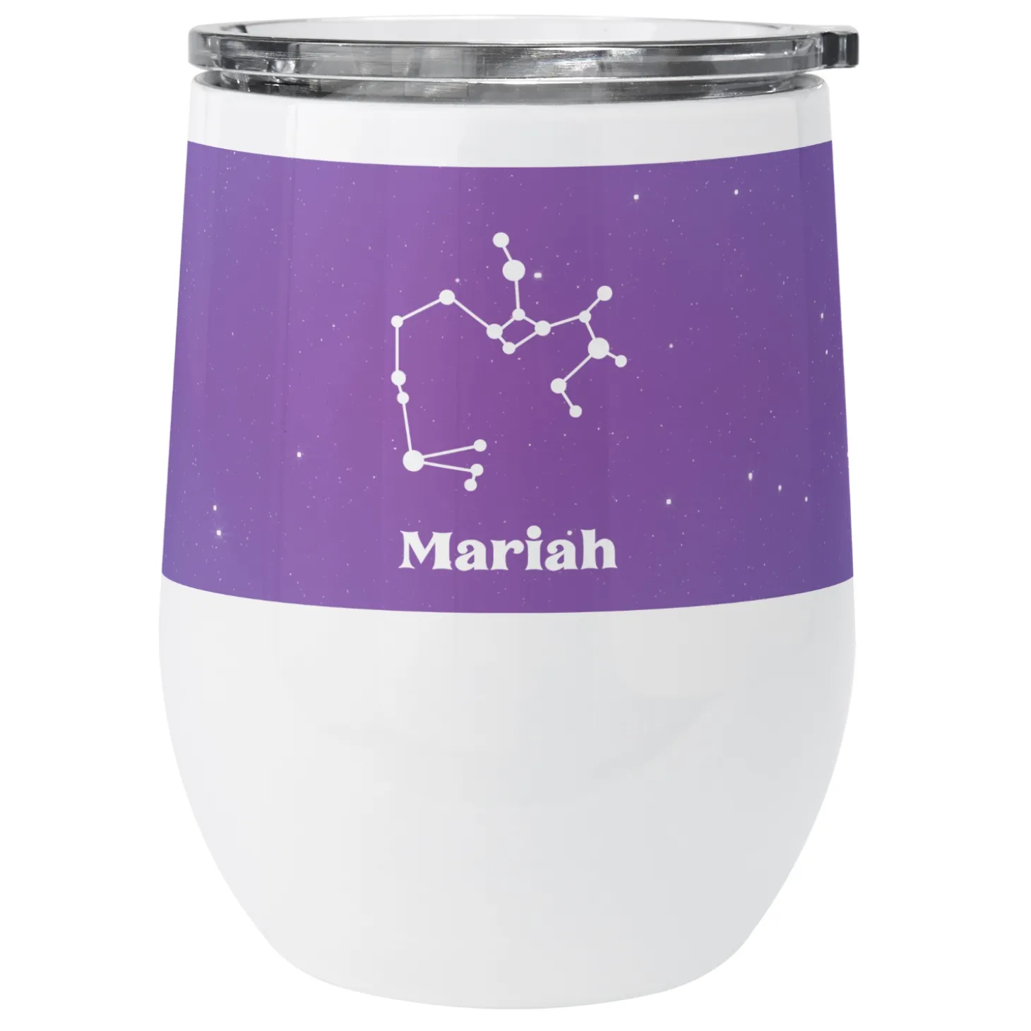 Zodiac Stars Insulated Wine Tumbler