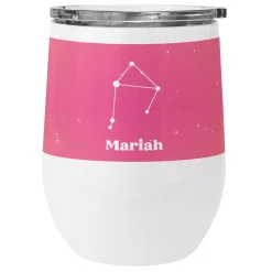 Zodiac Stars Insulated Wine Tumbler