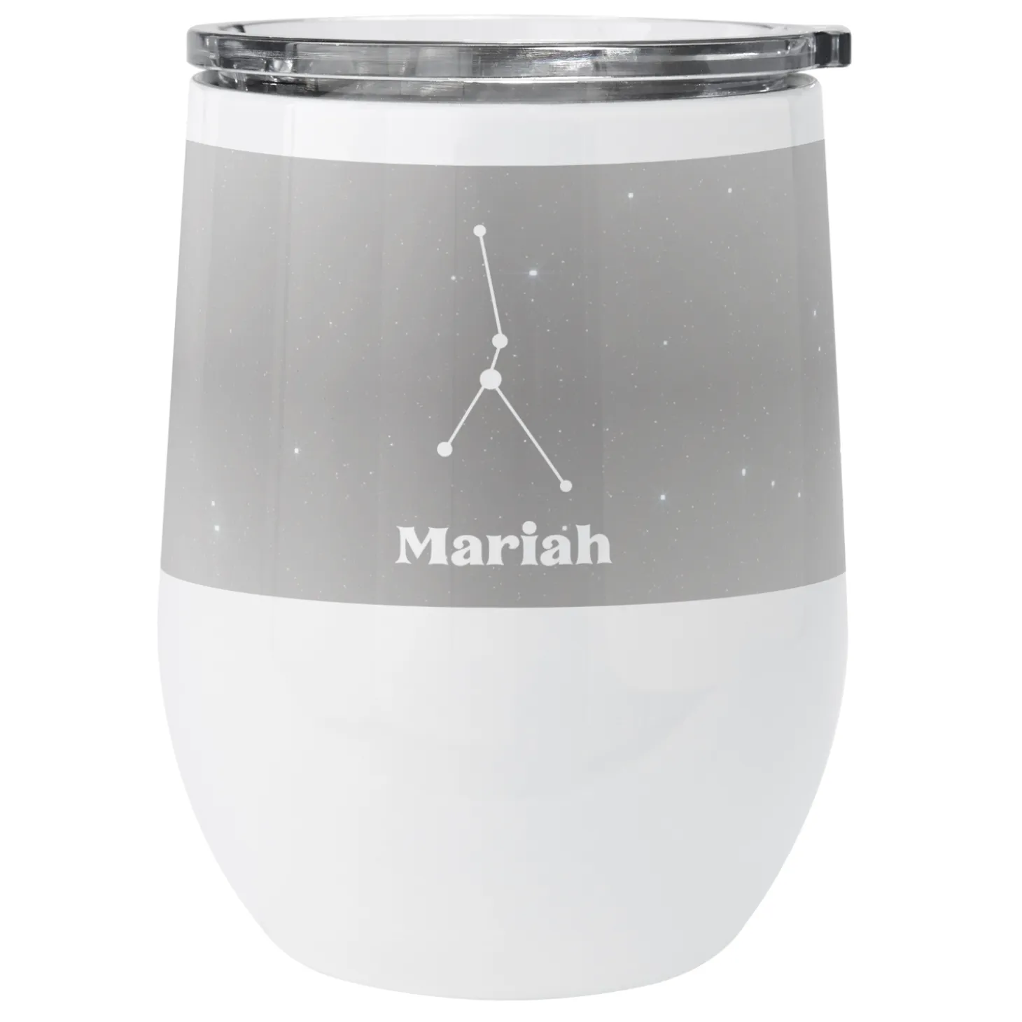 Zodiac Stars Insulated Wine Tumbler